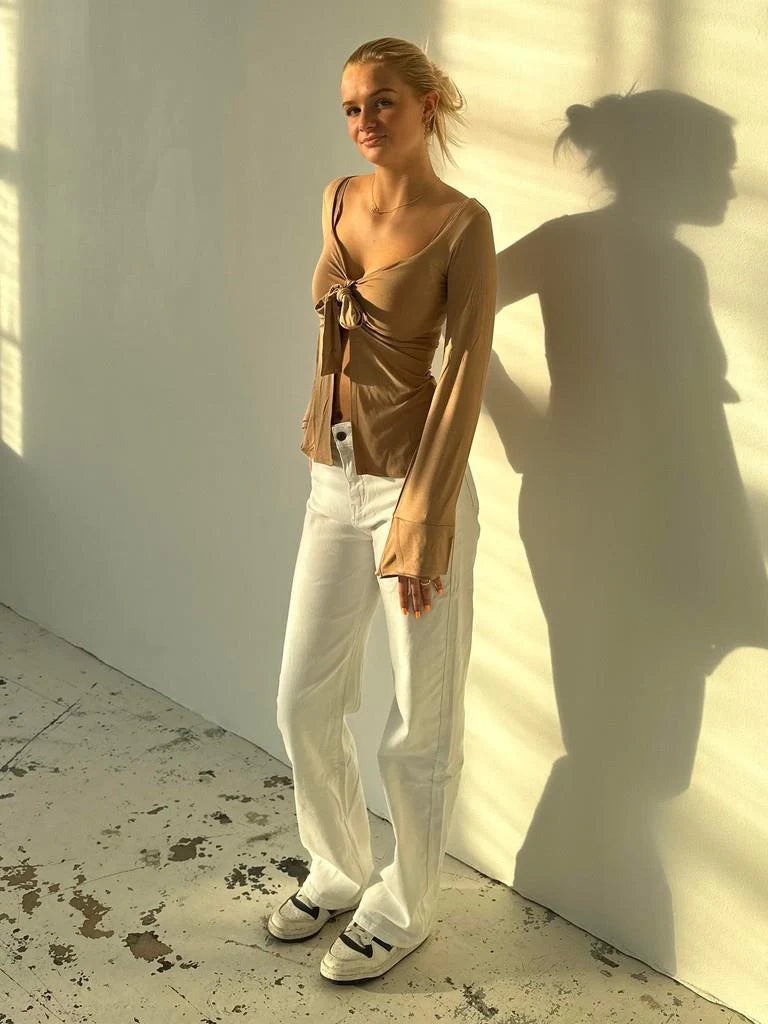 MAYA KNOT TOPP - BIEGE